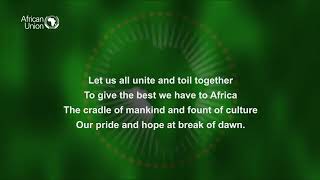 African Union Anthem English Version [upl. by Ceciley]