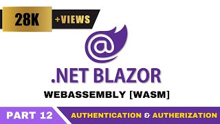 Blazor Webassembly Custom Authentication Blazor Tutorial C  Part 12 [upl. by Bashemath]