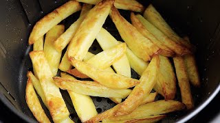 HOW TO MAKE HOMEMADE POTATO FRIESCHIPS AIR FRY [upl. by Hammer]