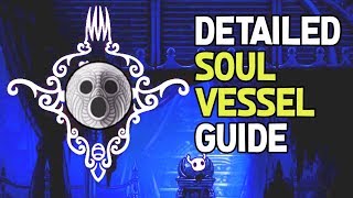 Hollow Knight All Soul Vessel Fragments Location Guide [upl. by Otreblif456]