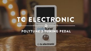 TC Polytune 2 Polyphonic Tuner Pedal  Reverb Demo Video [upl. by Tnarg616]