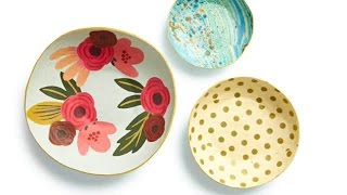 DIY Papier mâché Bowls [upl. by Nidnal]