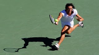 Francesca Schiavone Tweener vs Alona Bondarenko 2010 US Open [upl. by Sugar117]