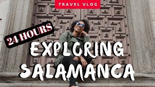 24 HOURS IN SALAMANCA SPAIN TRAVEL GUIDE  Travel Vlog  illustrated by Sade [upl. by Ilrahc]