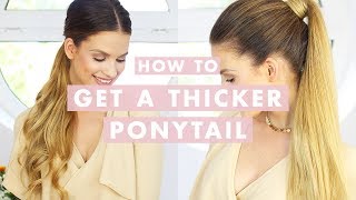 How To Do a Ponytail With Hair Extensions  3 Ways [upl. by Aiyn590]