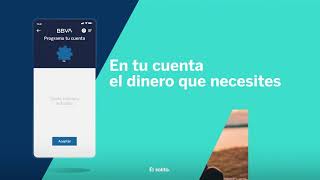 Tutorial Programa tu cuenta en la App de BBVA [upl. by Rahcir]