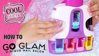 How to style flawless nail art with Go Glam UNique Nail Salon [upl. by Ahsaenat]