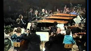 Mozart  Concerto for 3 pianos K242 Schiff Barenboim amp Solti [upl. by Rooker]