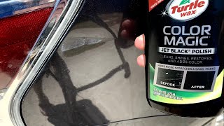 Turtle Wax Color Magic Car Polish Review [upl. by Aiehtela]