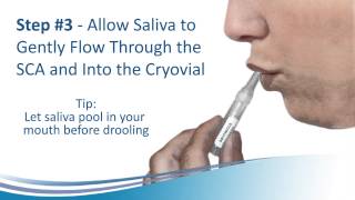 Passive Drool Collection with the Saliva Collection Aid SCA [upl. by Chester]