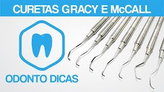 CURETAS GRACEY e McCALL  ODONTO DICAS [upl. by Amsab]