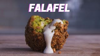 FALAFEL BALL WITH TAHINI SAUCE [upl. by Cleavland13]