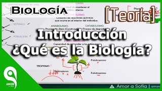 Biología  Introducción ¿Qué es la Biología [upl. by Ennairb]