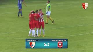 Pogoń Siedlce  Resovia skrót [upl. by Ardnoek]