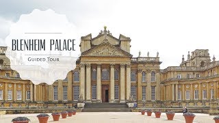 Blenheim Palace Guided Tour  in Oxfordshire England [upl. by Presber]