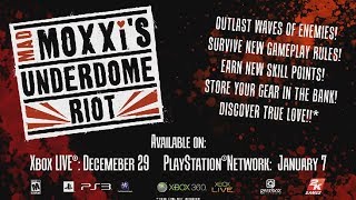 Borderlands Mad Moxxis Underdome Riot DLC Trailer [upl. by Etnoed448]