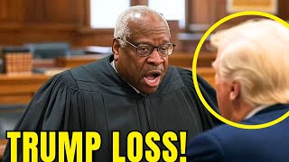 Trump PISSED at CLARENCE THOMAS After COURT LOSS Today [upl. by Enirehtakyram379]