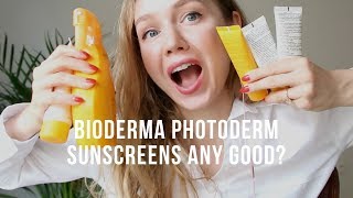 Bioderma Photoderm Sunscreens Review Sunscreen for Acne [upl. by Saihtam]