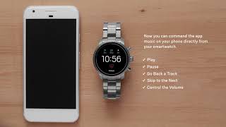 How To Set Up Your Fossil Gen 4 Smartwatch [upl. by Hgielek924]