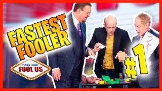 Jandro on Penn amp Teller FOOL US  FASTEST FOOLER IN HISTORY [upl. by Namya]