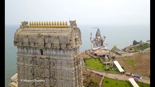 Murdeshwara  Aerial Film  Murudeshwar  Karnataka  One State Many Worlds  Temple Town [upl. by Yrrep]