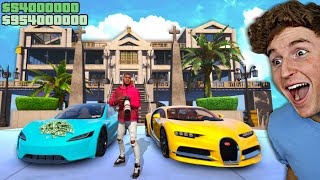 Playing GTA 5 As The RICHEST YouTuber Mods [upl. by Agon]