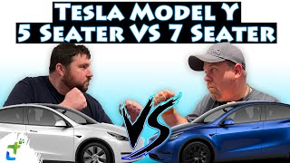 2021 Tesla Model Y 5 Seater VS 7 Seater 3rd Row  Which Is Better For Your Family [upl. by Lerraf299]