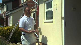 How to Apply Masonry Paint [upl. by Colston]