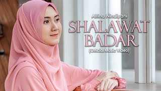 Alfina Nindiyani  Sholawat Badar Music Video [upl. by Yasmar357]