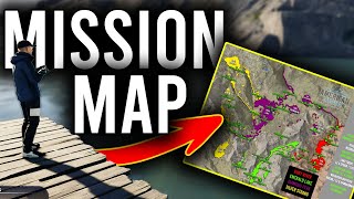 Call of the Wild The Angler MISSION MAP Locations [upl. by Imef]