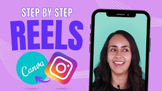 How to CREATE an INSTAGRAM REEL in Canva [upl. by Mcginnis41]