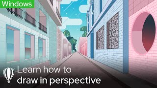 How to Draw in Perspective  Windows [upl. by Adhamh]