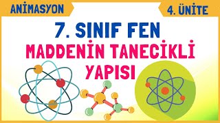 7 Sınıf Fen Bilimleri Maddenin Tanecikli Yapısı [upl. by Nerac]