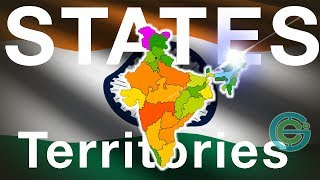 The States  territories of India EXPLAINED Geography Now [upl. by Eleph]