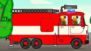 Gros véhicules pour petits enfants  Camion de pompiers [upl. by Herod]