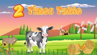 The 2 Times Table Song Multiply by 2  Silly School Songs [upl. by Yellehs]