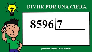 DIVIDIR POR 1 CIFRA [upl. by Mcgraw]