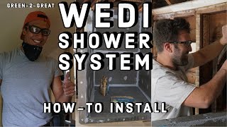 Installing A WEDI Shower System [upl. by Ileek]