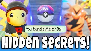 Top 5 Hidden Secrets You Didnt Know About Pokemon Lets GO Pikachu and Lets Go Eevee [upl. by Ede]