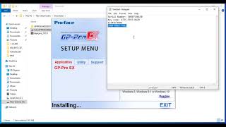 How to install GP Pro EX  HMI proface [upl. by Pooley]