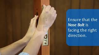 EMTEK Mortise How to Install [upl. by Ran]