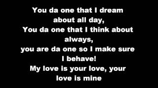 Rihanna  You Da One Lyrics Clean Version [upl. by Garihc]