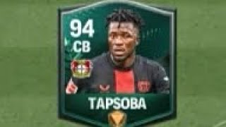 Tapsoba CB Defense Review EA FC MOBILE [upl. by Gwen]