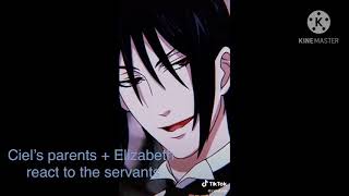 Ciel‘s parents  Elizabeth react to the Servants Gacha Club englisch  edit Original [upl. by Anaytat]