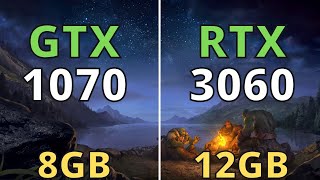 GTX 1070 VS RTX 3060 TEST IN 10 GAMES [upl. by Mota731]