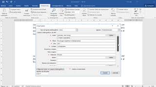Cómo poner Citas Bibliográficas y Bibliografía en Word [upl. by Althea223]