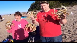 Oregon Crabbing  Catch and Cook Crabs [upl. by Vilma461]