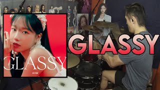 GLASSY  JO YURI  Drum Cover [upl. by Aihseyk]