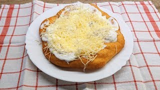 Lángos recept kefires tésztásTTkonyhája [upl. by Darice]