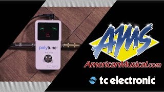 TC Electronics Polytune 3 Overview  TC Electronic Polytune 3 Polyphonic Tuner Pedal [upl. by Suhpesoj681]